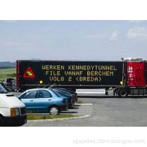 Led Outdoor Traffic Display Signs with A Remote Control For Commercial Advertising